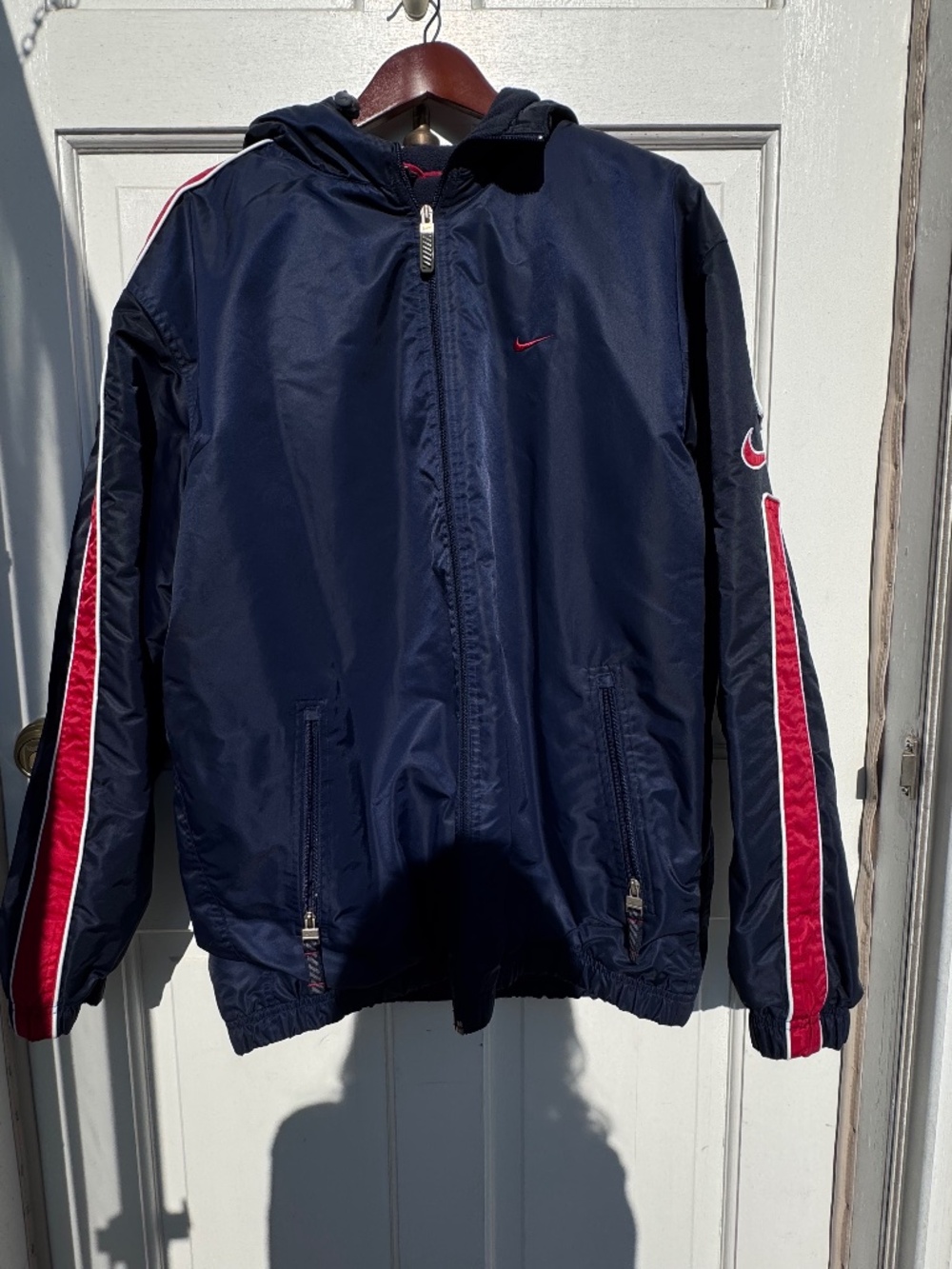 Nike Men’s Large Big Swoosh Hooded Jacket